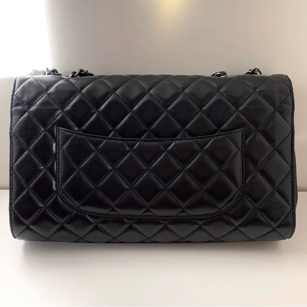 Chanel classic flap convertible tote bag